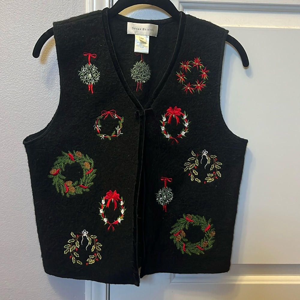 Vintage Christmas vest